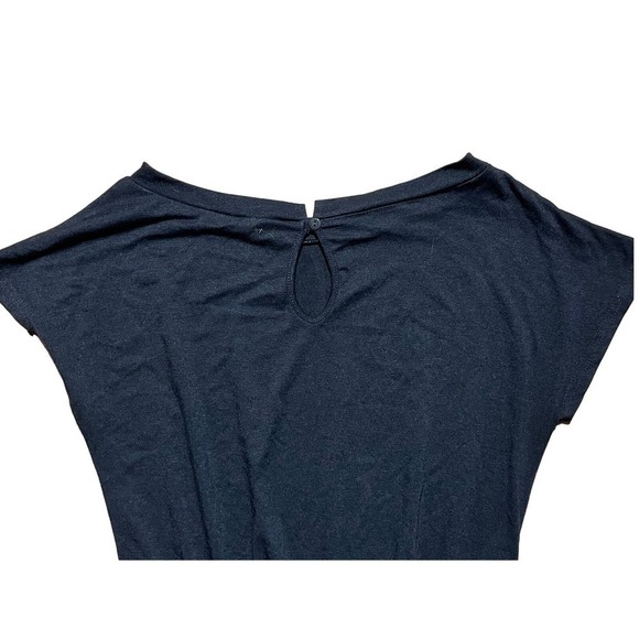 Women's Black Romper with Drawstring waist. Size Small. Unbranded. - Picture 2 of 6